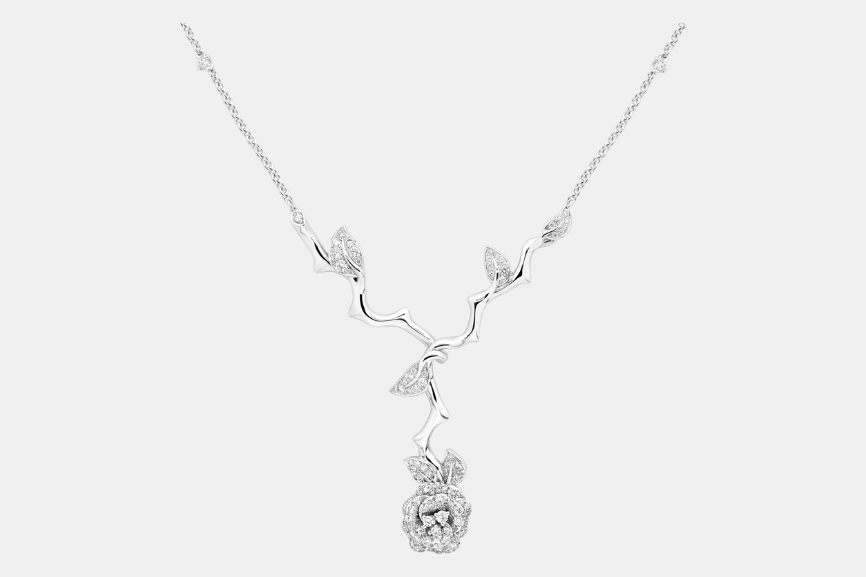 Collier Bagatelle Or blanc Diamant 1.77 ct