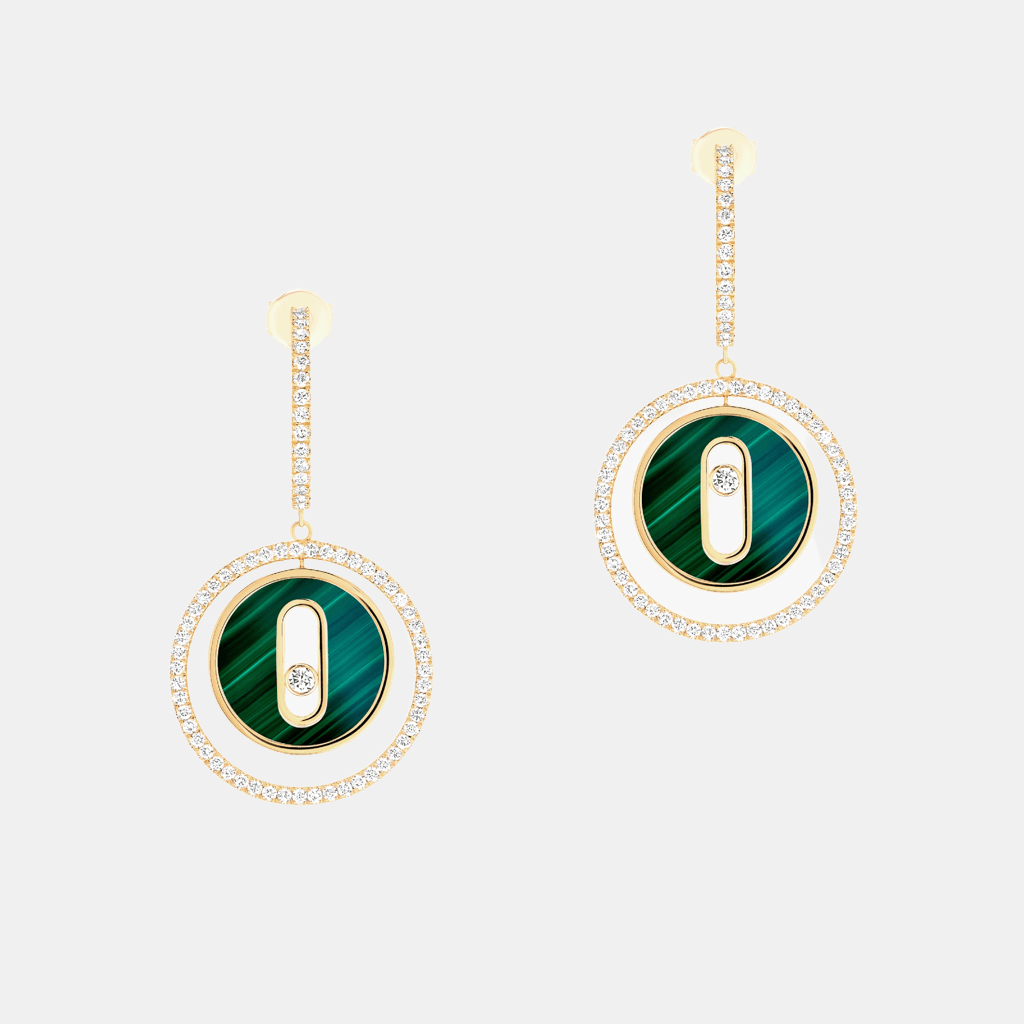 Boucles d'oreilles Lucky Move SM Or jaune Mixte 0.56ct