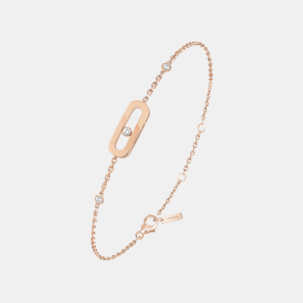 Bracelet Move Uno Or rose Diamant 0.05ct