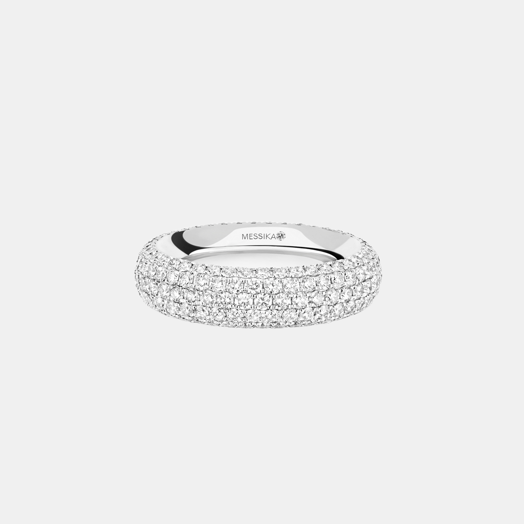 Bague Divine Enigma Or blanc Diamant 3.45ct