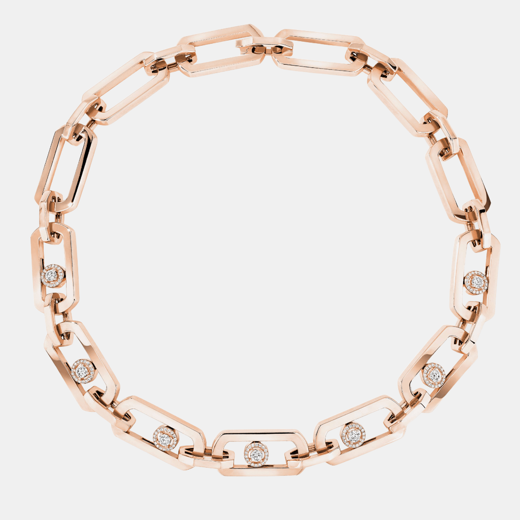 Collier So Move XL Or rose Diamant 1.35ct