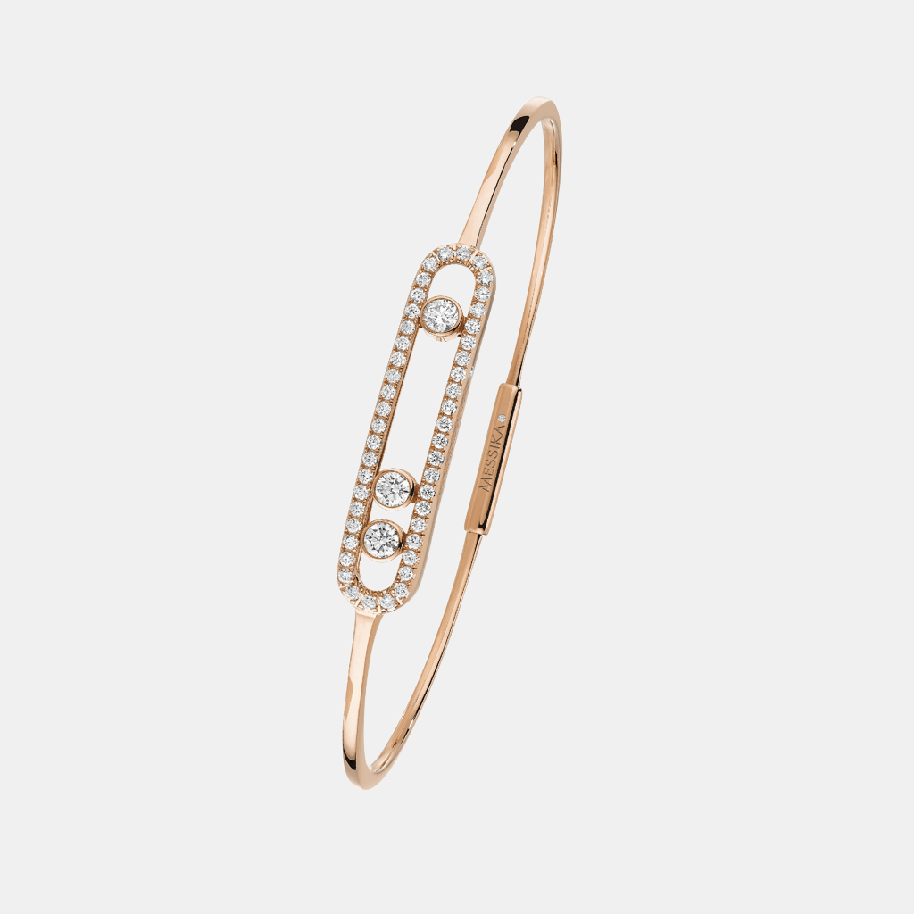 Bracelet Move Pavé Or rose Diamant 0.5ct