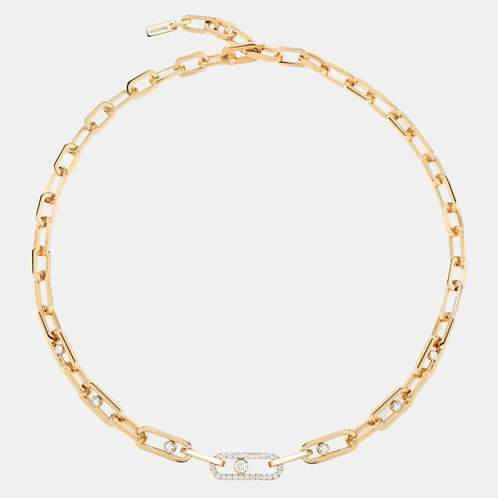 Collier Move Link Or jaune Diamant 1.1ct