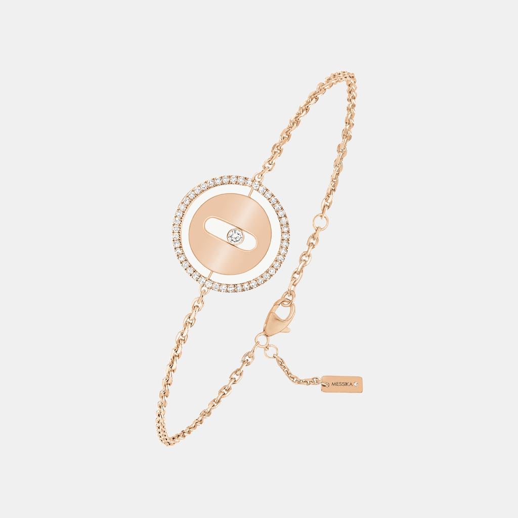 Bracelet Lucky Move SM Or rose Diamant 0.18ct