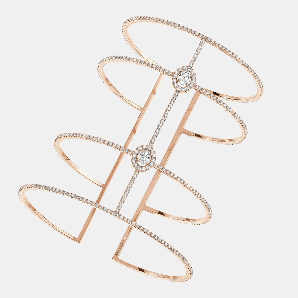 Bracelet Glam'Azone Or rose Diamant 0.3ct