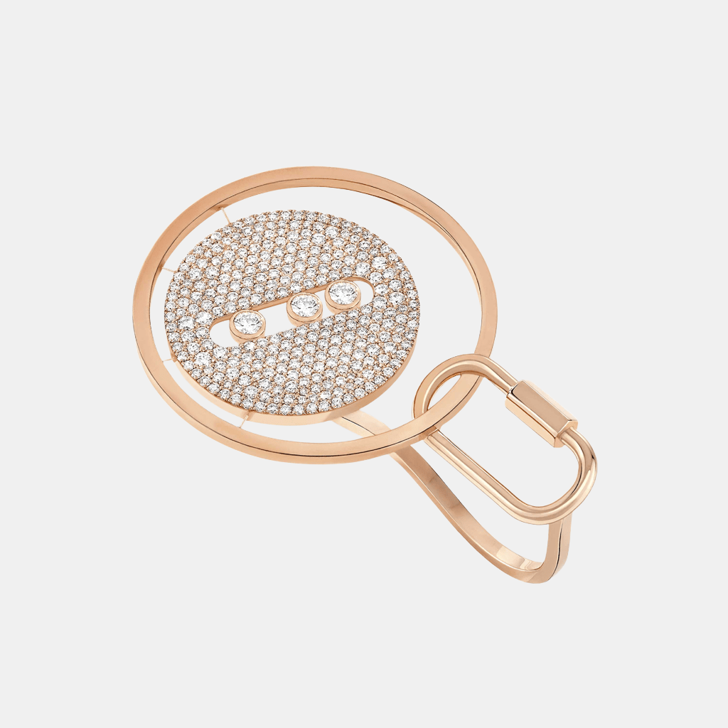 Bague Lucky Move Or rose Diamant 1.6ct
