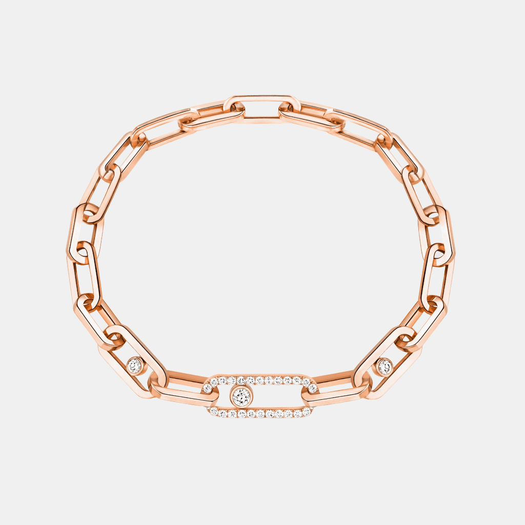 Bracelet Move Link Or rose Diamant 1.03ct