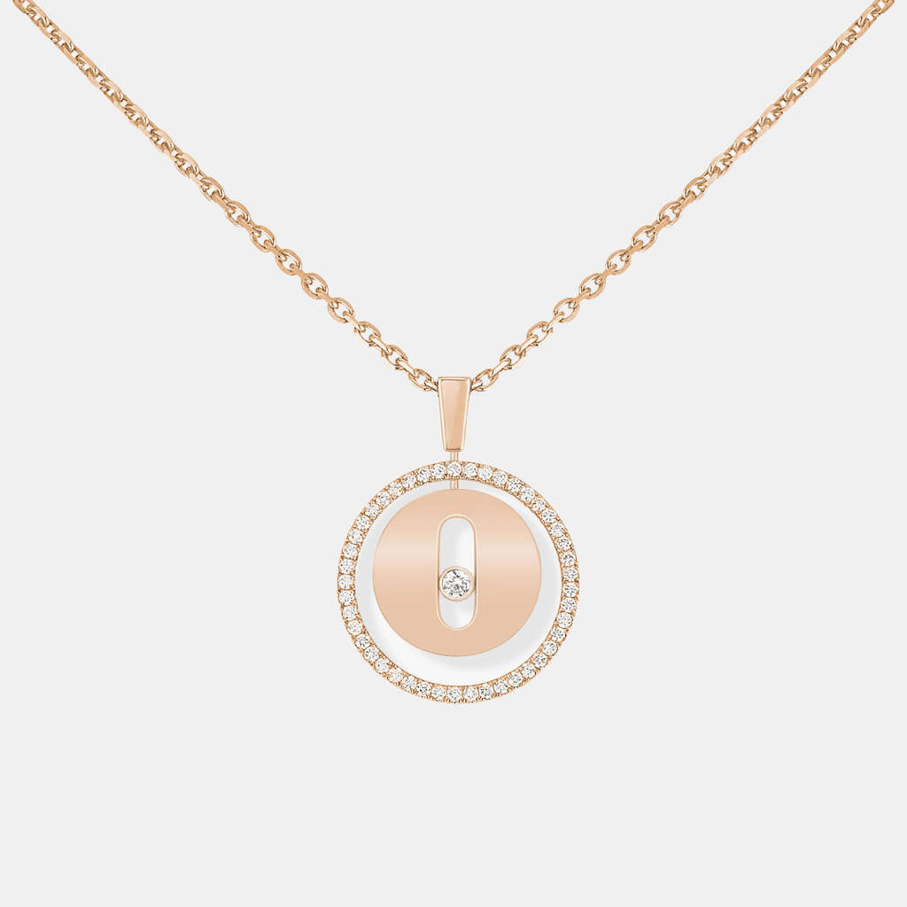 Collier Lucky Move Lucky Move SM Or rose Diamant 0.17ct