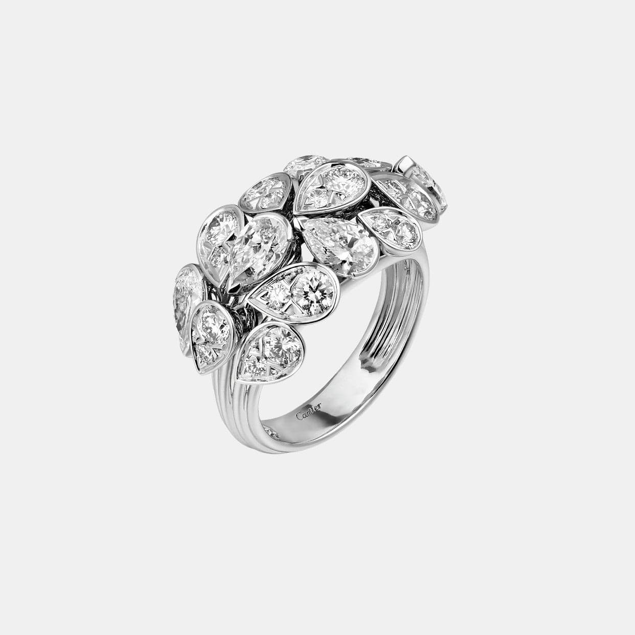 Bague Pluie de Cartier Or blanc Diamant