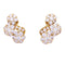 Boucles d'oreilles Van Cleef & Arpels Snowflake - Boucles d’oreilles en or jaune et diamants 58 Facettes 33554