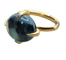 Bague 53.5 POMELLATO - Bague collection Veleno en or jaune et topaze bleue 58 Facettes