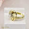 Ring 52.5 Ring Solitær - Brillant-slebet diamant i 14 karat gult guld 58 Facettes 2584