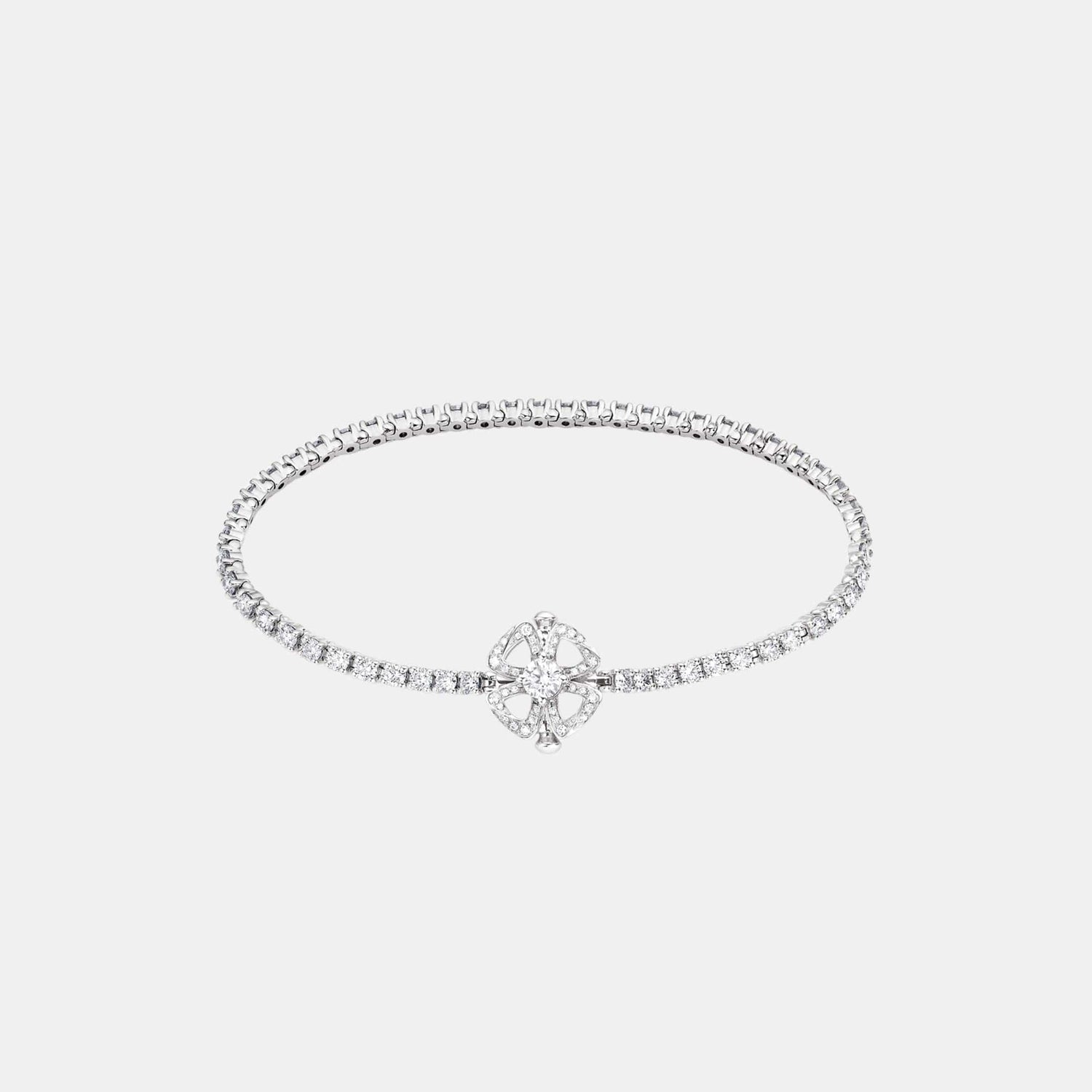 Bracelet Fiorever Or blanc Diamant 2.7ct