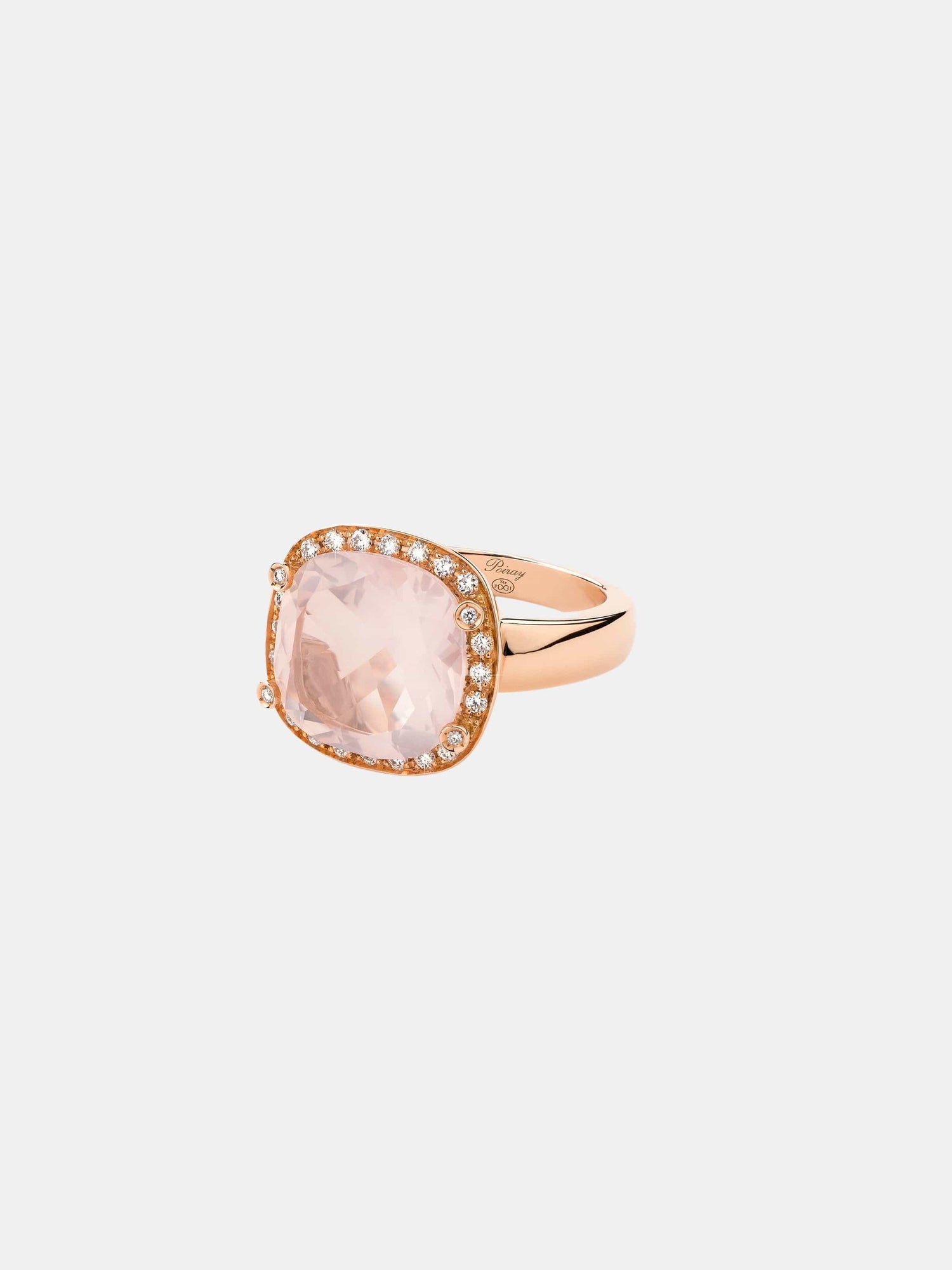 Bague Filles Antik Or rose Quartz 5ct