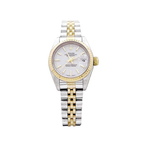 Montre Rolex Oyster Perpetual Lady-Datejust - Montre en acier et or jaune 58 Facettes 35328