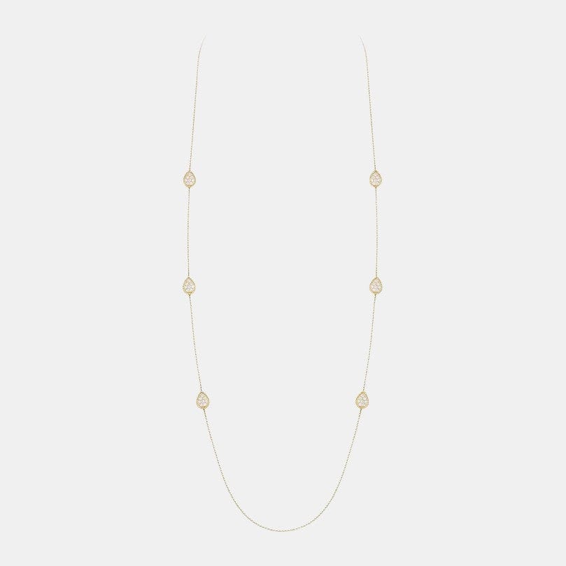 Collier Serpent Bohème Or jaune, 6 Motifs, Diamant 3.56ct