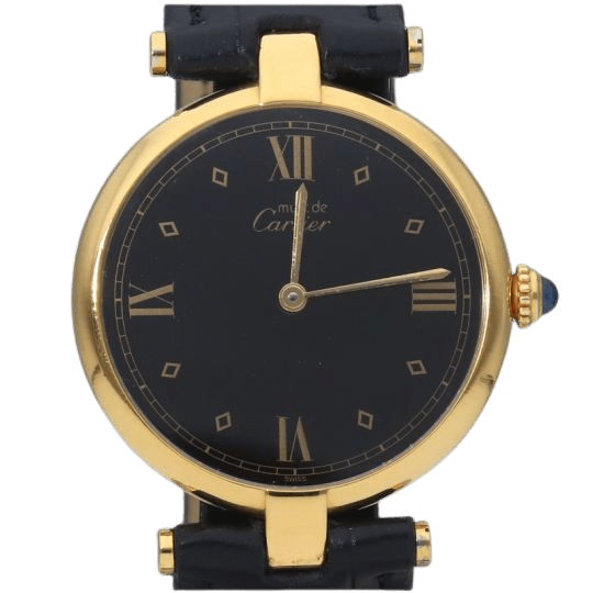 Montre Cartier Montre Must De Cartier Vermeil 58 Facettes MT39165