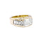 Bague 51 OJ Perrin - Bague en or jaune 750 et diamants 58 Facettes 35161