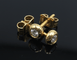 Boucles d'oreilles Boucles d’oreilles en or jaune 18 carats avec diamants 58 Facettes