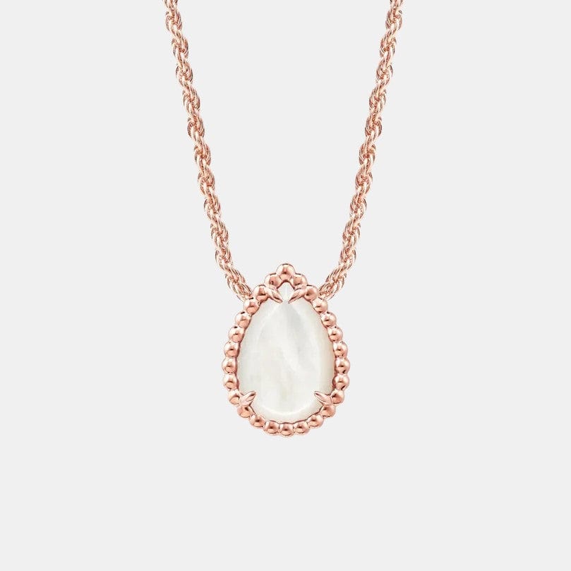 Pendentif Serpent Bohème Or rose Perle S Motif 1.32ct