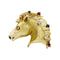 Broche Broche "protomée de cheval", or jaune, diamants, rubis, saphir et émeraude. 58 Facettes 35110