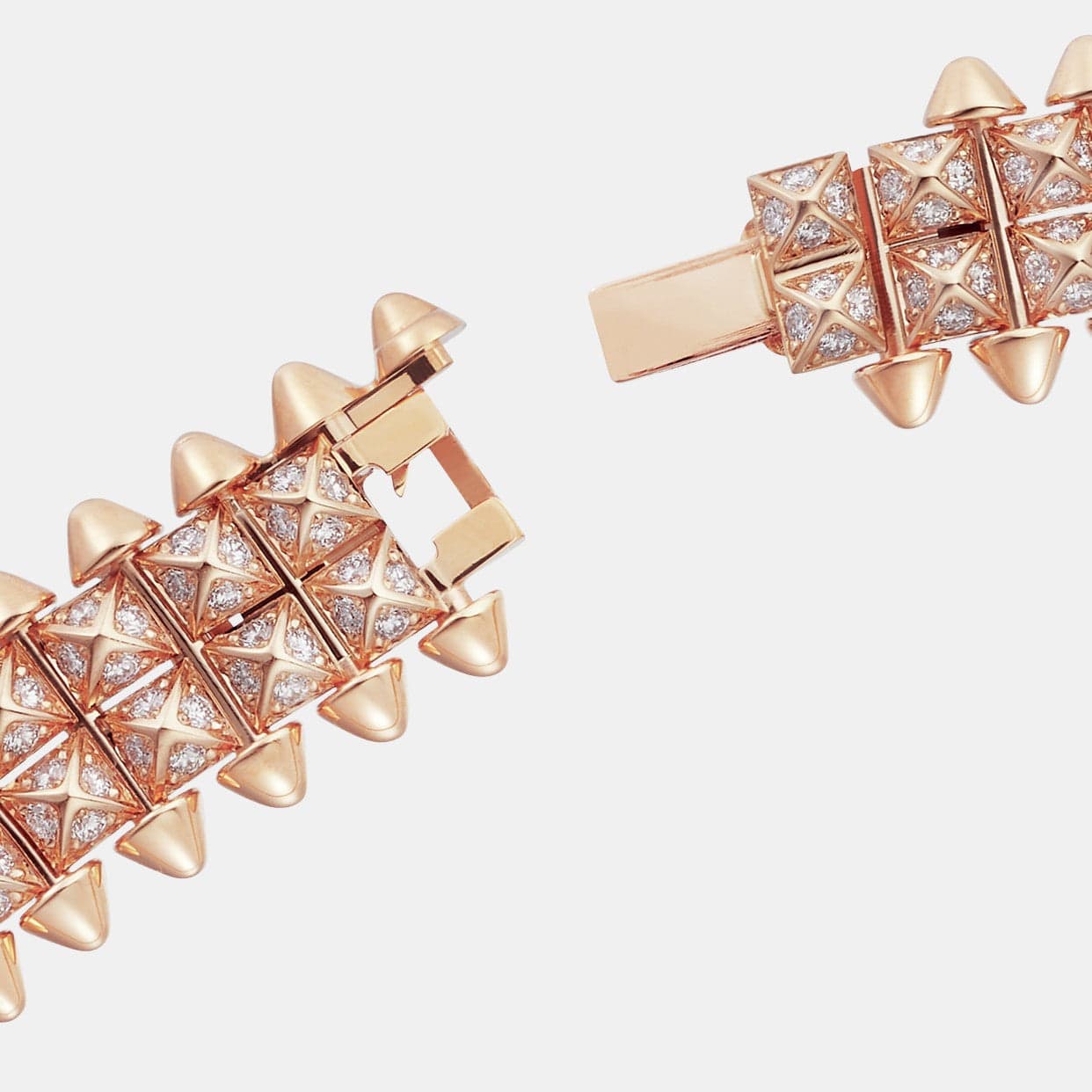 Collier Clash de Cartier Or rose Diamant