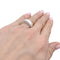 Bague 50 Chaumet Valse - Bague en or blanc 750 pavée de diamants 58 Facettes 33285
