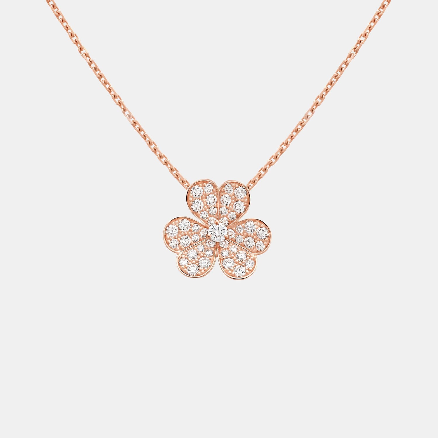 Pendentif Frivole Or rose Diamant 0.83ct