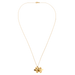 Collier Collier or jaune pendentif maille royale 58 Facettes LP892/9