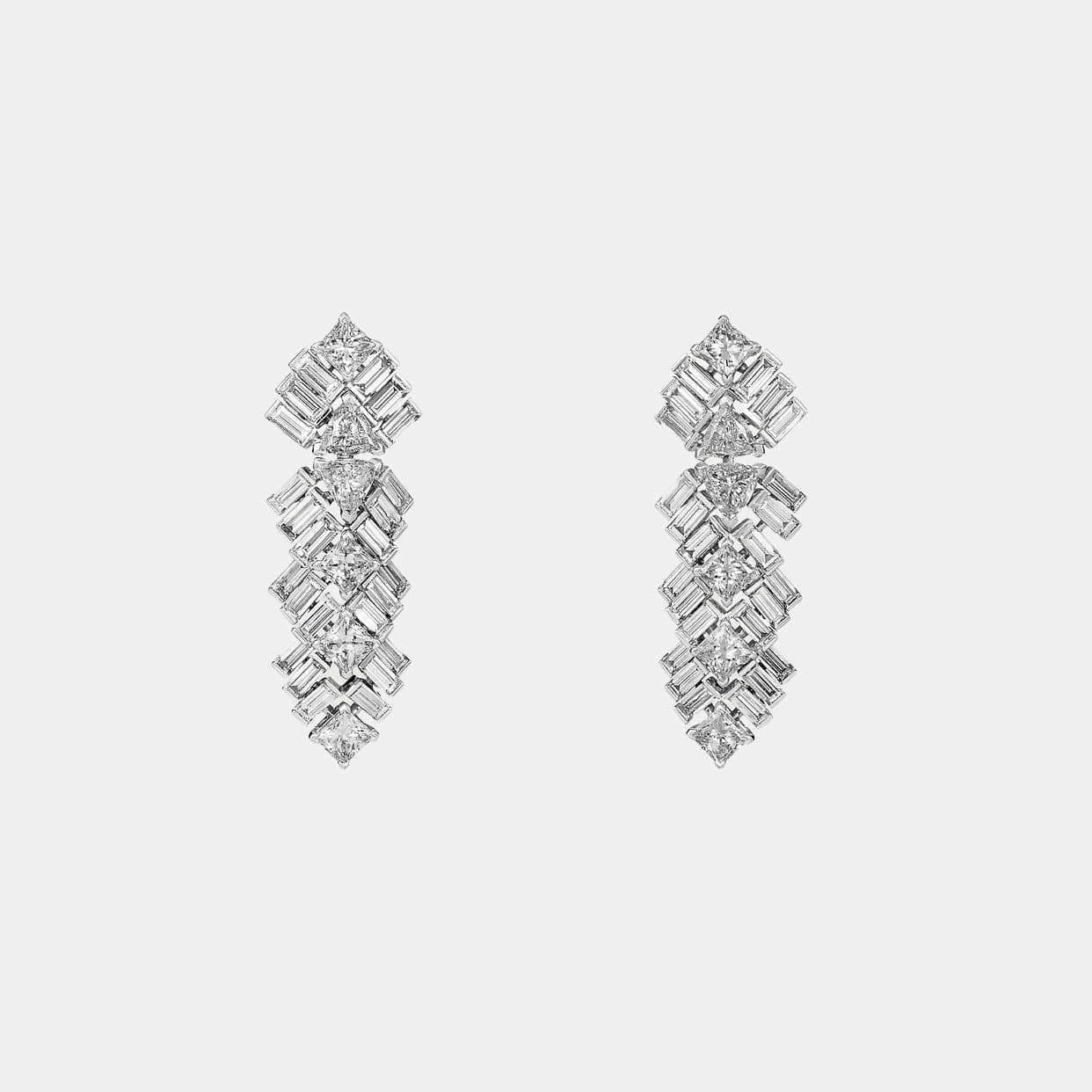 Boucles d'oreilles Reflection de Cartier Or blanc Diamant