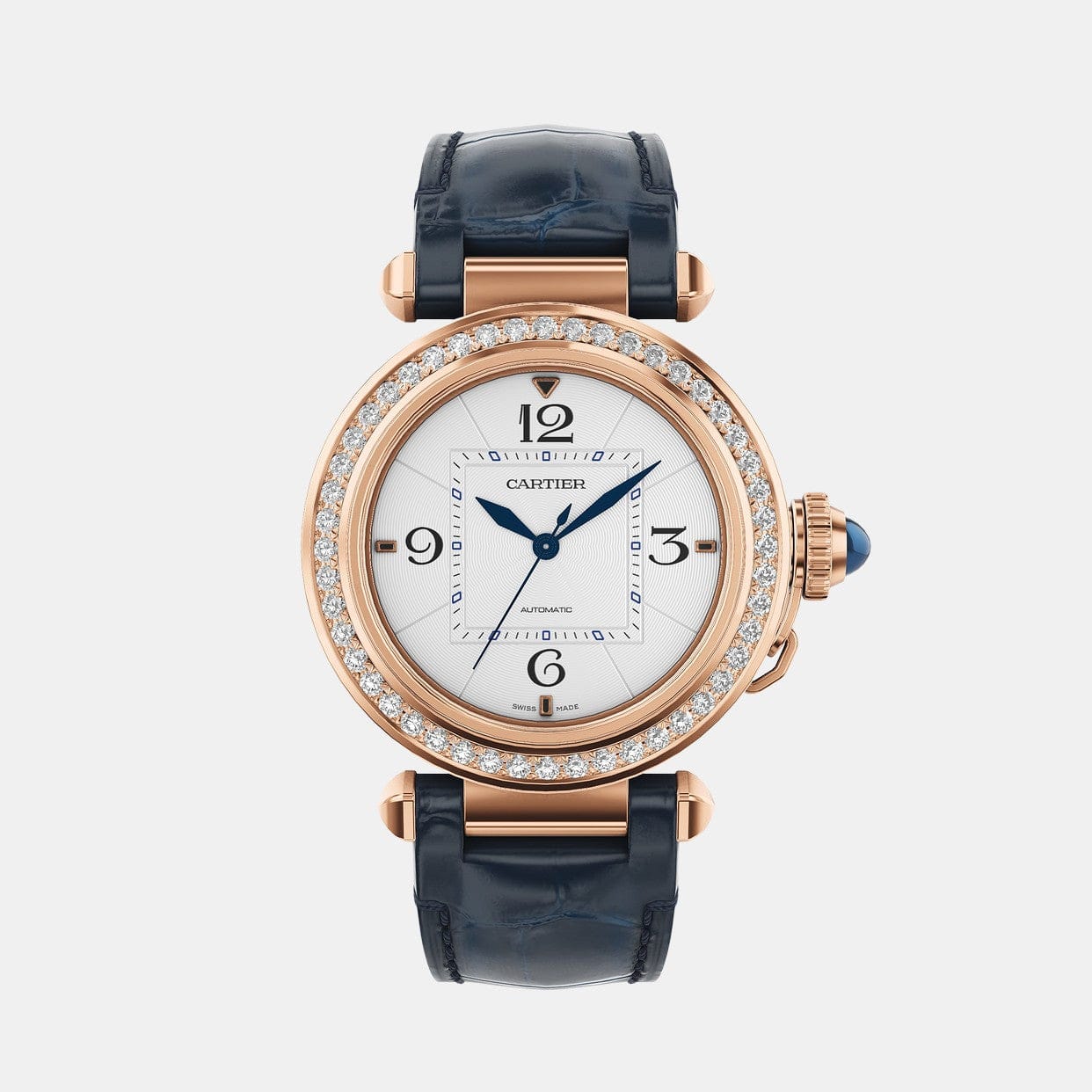 Montre Pasha Or rose Diamant