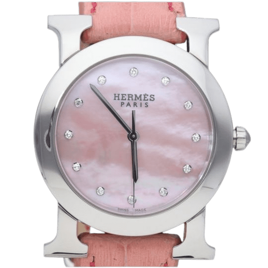 Montre Hermes Montre Heure H Ronde 58 Facettes MT40419