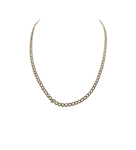 Collier Chaine or jaune 58 Facettes