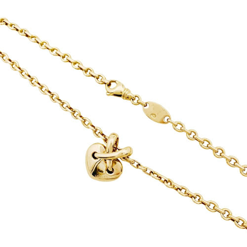Collier Chaumet Cœur Liens - Collier en or jaune 750 58 Facettes 35279