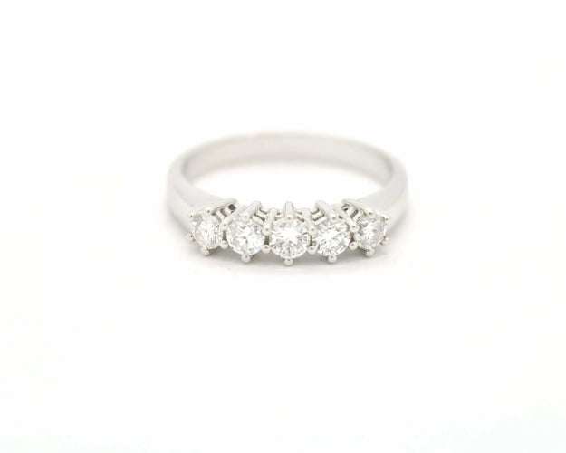 Bague Bague Riviera 0,65 ct 58 Facettes 8787