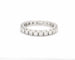 Bague Bague rivière - Alliance en or blanc 18 kt et diamants 0,92 ct 58 Facettes 8807