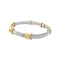 Bracelet Fred Force 10 - Bracelet en or jaune 750 et acier 58 Facettes 34854