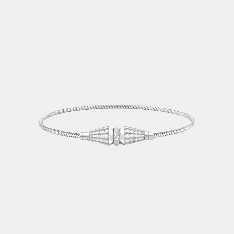 Bracelet Jack de Boucheron Or blanc Diamant 1.76ct