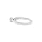 Bague 50 Boucheron Beloved - Bague solitaire en platine avec diamant 0,30 ct 58 Facettes 34979