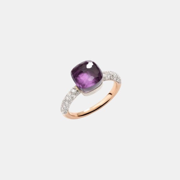 Bague Nudo Or Améthyste 4.9ct
