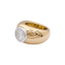 Bague 51 Bague jonc en or jaune et or blanc 750 avec diamant 2,02 ct 58 Facettes 34373