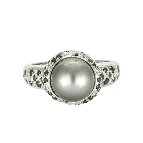 Bague 55 MAUBOUSSIN -CAVIAR MON AMOUR - Bague perles de Tahiti et diamant 58 Facettes DV0640-8-DV0736-1