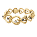 Bracelet Bracelet or jaune diamants et saphirs 58 Facettes
