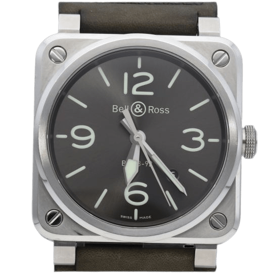 Montre Bell&Ross Montre Br 03-92 Grey Lum 58 Facettes MT39927