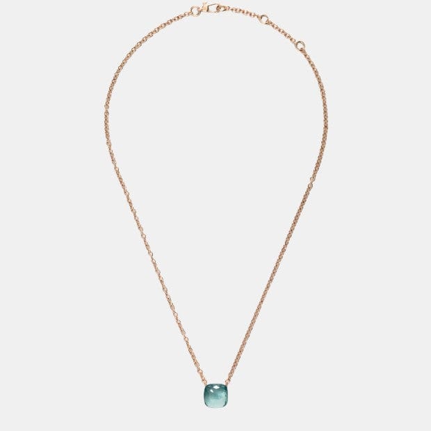 Pendentif Nudo Or Topaze 6ct