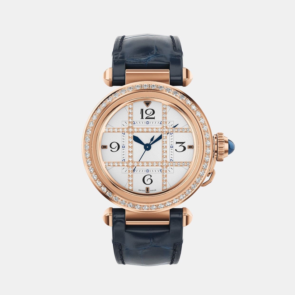 Montre Pasha Or rose Diamant