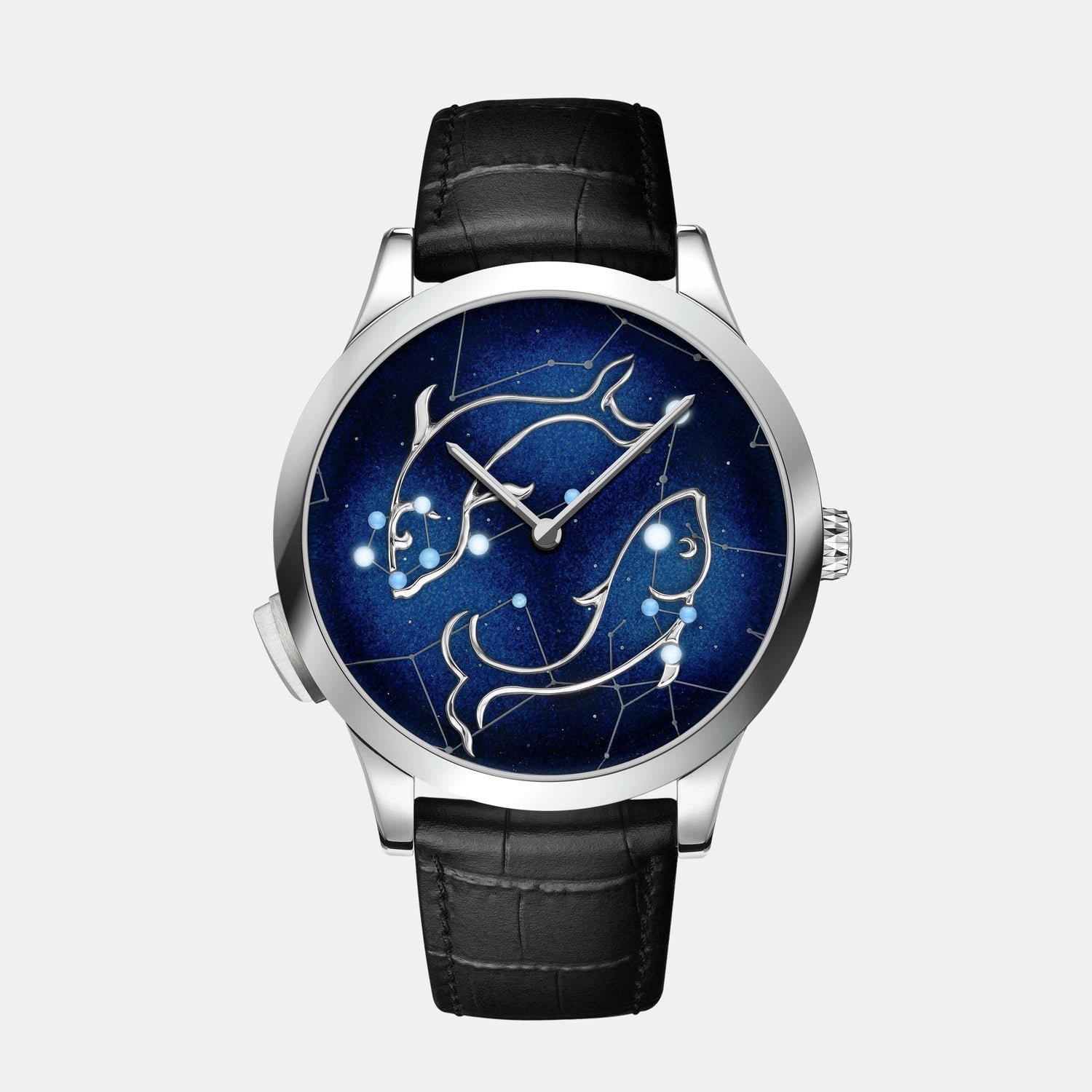 Montre Zodiaque Or blanc  