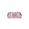 Bague Bague Or blanc et Diamants 58 Facettes RNG2115