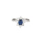 Bague 58 Bague Marguerite Saphir et Diamants 58 Facettes