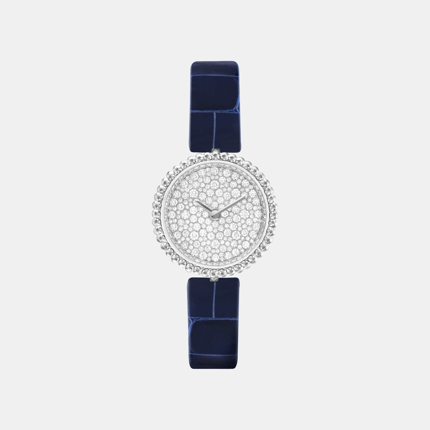 Montre Perlée Or blanc Diamant 1.67ct